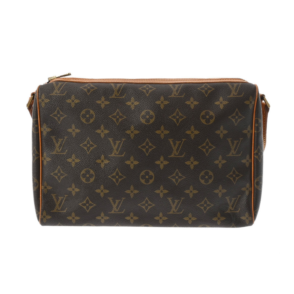 LOUIS VUITTON Monogram Tuileries Brown Canvas Shoulder Bag